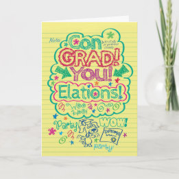 Tarjeta Felicitaciones Graduate-Un Logro Notable
