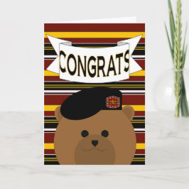 Tarjeta Felicitaciones Héroe del Ejército