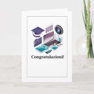 Tarjeta ¡Felicitaciones! - Libros de graduación y tecnolog