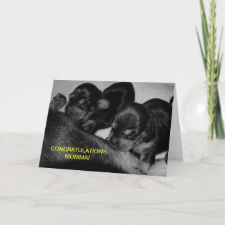 TARJETA ¡FELICITACIONES MOMMA!