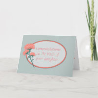 Felicitaciones Nacimiento de la Hija