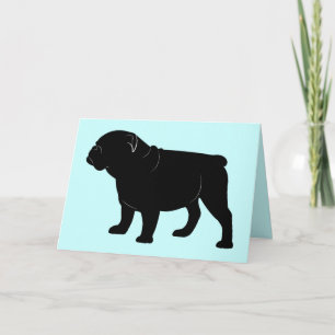 Tarjeta Felicitaciones Nuevo Bulldog