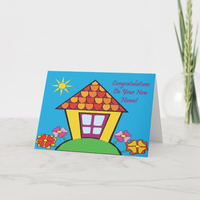 Tarjeta Felicitaciones Nuevo Hogar (Anverso)