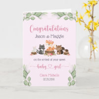 Felicitaciones personalizadas al Chica de Recién n