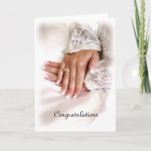 Tarjeta Felicitaciones por boda