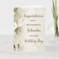 Felicitaciones por el Día de la Boda de Madrina