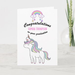Tarjeta Felicitaciones por graduación de enfermeras de Uni