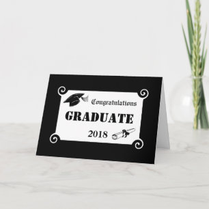 Tarjeta Felicitaciones por graduación en 2018
