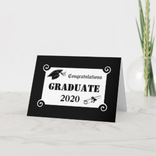 Tarjeta Felicitaciones por graduación en 2020