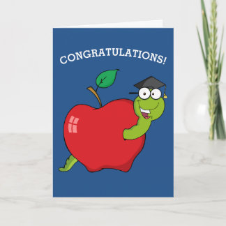 Tarjeta Felicitaciones por la aceptación de estudiantes de