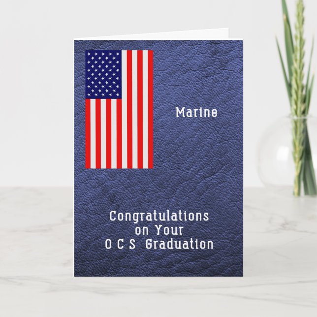 Tarjeta Felicitaciones por la graduación de la escuela mar (Anverso)