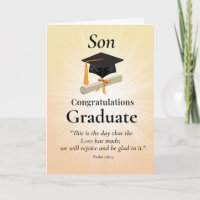 Felicitaciones por la Graduación del Hijo Religios