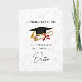 Tarjeta Felicitaciones por la graduación para convertirse 