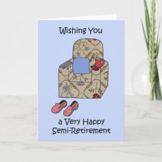 Tarjeta Felicitaciones por la jubilación parcial