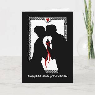 Tarjeta Felicitaciones por participar en danés
