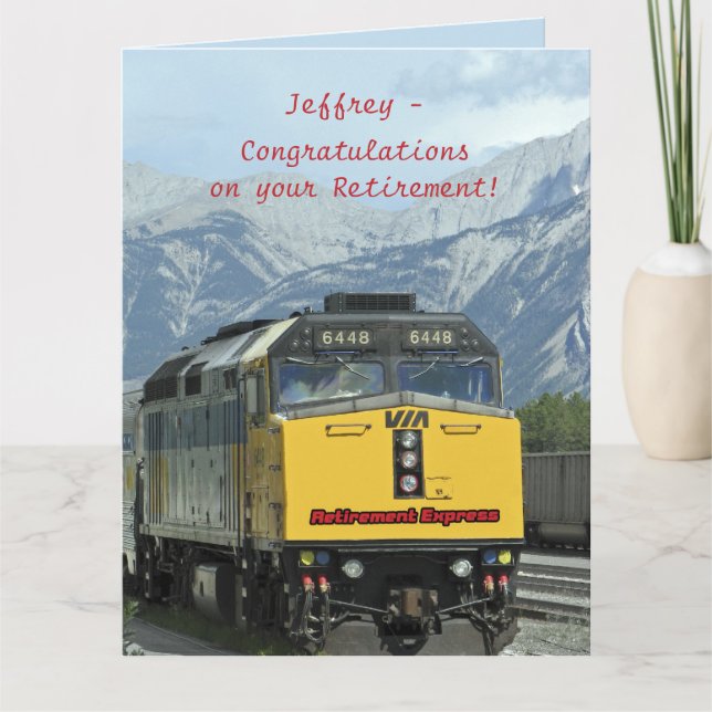 Tarjeta Felicitaciones por retiro de JUMBO de todos nosotr (Anverso)