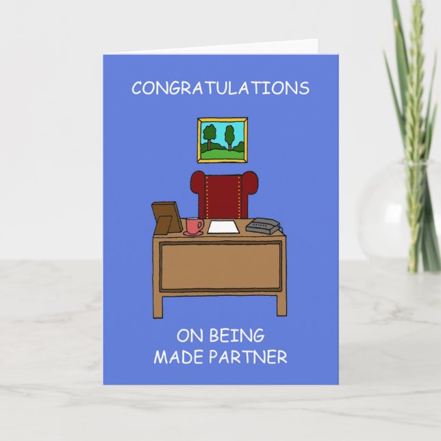 Tarjeta Felicitaciones por ser socio (Anverso)