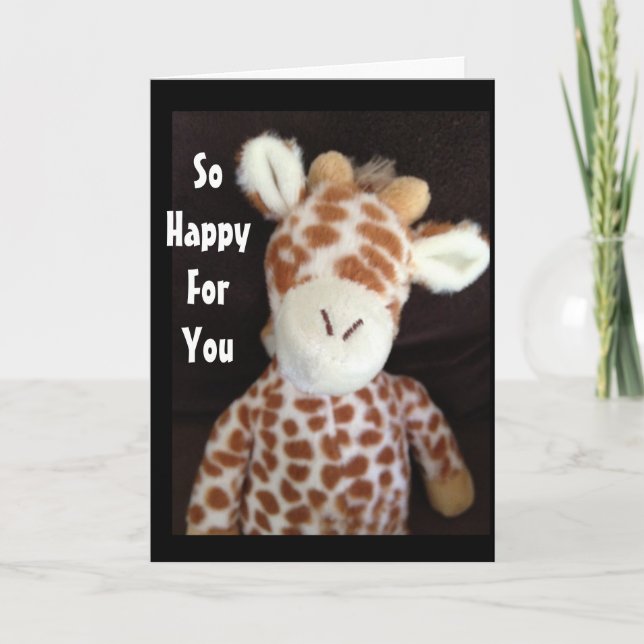 TARJETA FELICITACIONES POR SU ADOPCIÓN (Anverso)