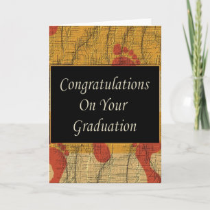 Tarjeta Felicitaciones Por Su Graduación