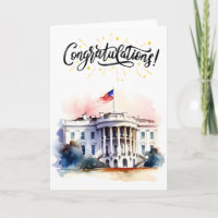 Felicitaciones por su primera elección