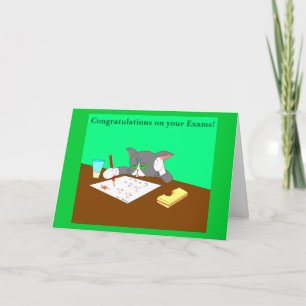 Tarjeta ¡Felicitaciones por sus exámenes!