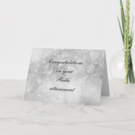 Tarjeta Felicitaciones por tu atento Reiki