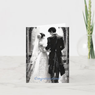 Tarjeta Felicitaciones por tu día de bodas