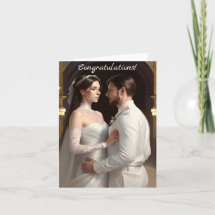 Tarjeta Felicitaciones por tu día de bodas