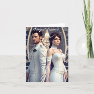 Tarjeta Felicitaciones por tu día de bodas