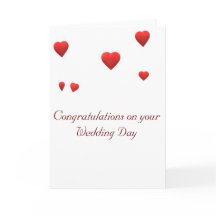 Felicitaciones por tu día de bodas