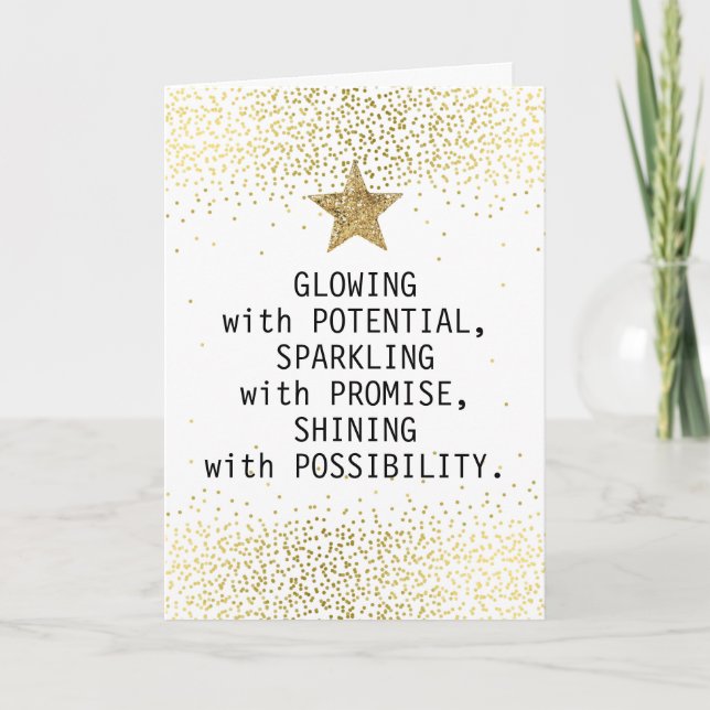 Tarjeta Felicitaciones por tu graduación (Anverso)