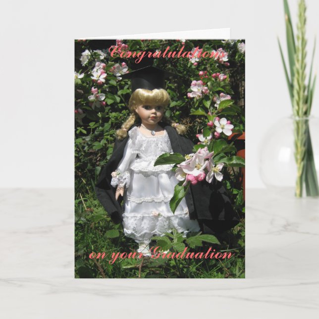 Tarjeta Felicitaciones por tu graduación (Anverso)