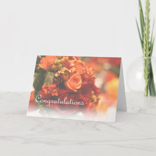 Tarjeta ¡Felicitaciones por tu matrimonio!