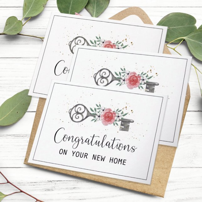 Tarjeta Felicitaciones por tu nueva clave principal (Subido por el creador)
