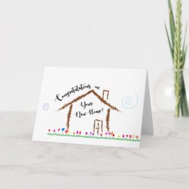 Tarjeta Felicitaciones por tu nuevo hogar