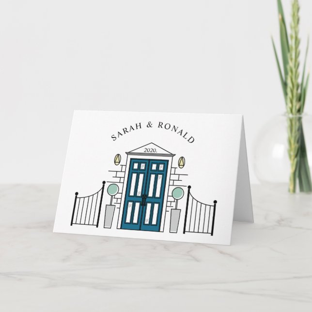 Tarjeta Felicitaciones por tu nuevo hogar (Anverso)