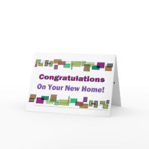 ¡Felicitaciones Por Tu Nuevo Hogar!