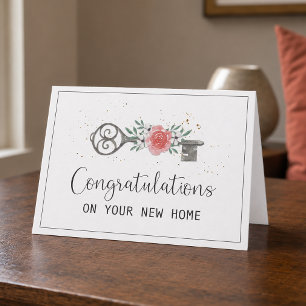 Tarjeta Felicitaciones por tu nuevo hogar