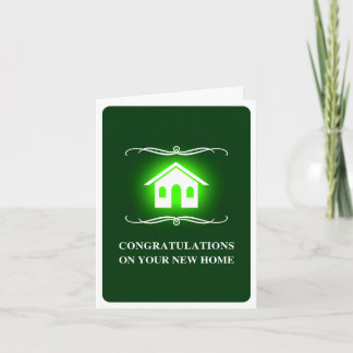 Tarjeta felicitaciones por tu nuevo hogar : mod home