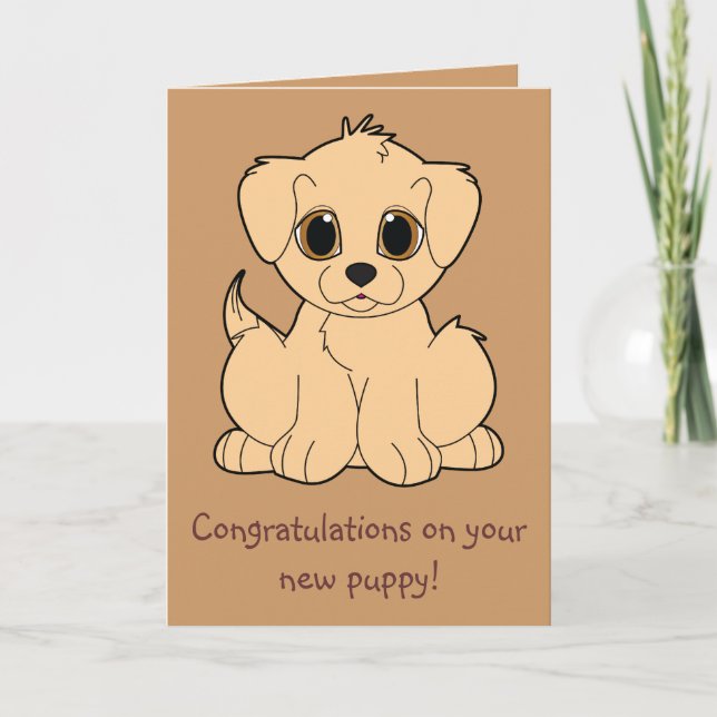 Tarjeta Felicitaciones por tu nuevo regalo (Anverso)