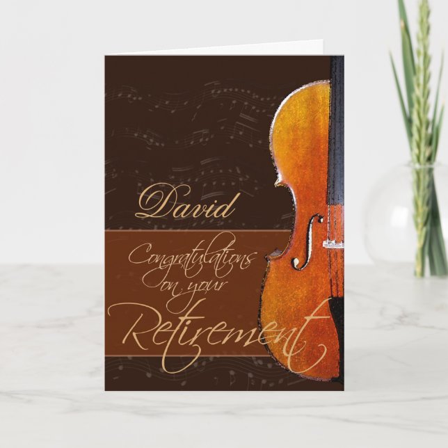 Tarjeta Felicitaciones por tu retiro (Anverso)