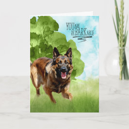Tarjeta Felicitaciones reBARKable Perro belga Tervuren