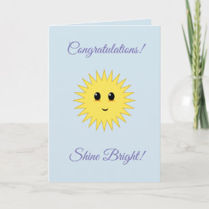 Tarjeta Felicitaciones Shine Bright