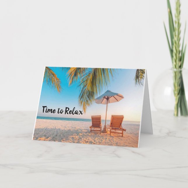 TARJETA FELICITACIONES SOBRE SU ***RETIRO*** (Anverso)