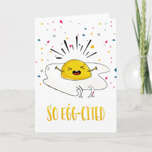 Tarjeta Felicitaciones tan emocionadas nuevo trabajo nuevo