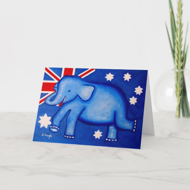 Tarjeta feliz (Anverso)