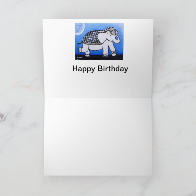 Tarjeta feliz (Interior)