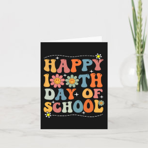 Tarjeta Feliz 100° Día De Los Profesores Escolares Estudia