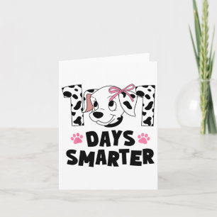 Tarjeta Feliz 100° Día del Profesor Escolar 100 días más i
