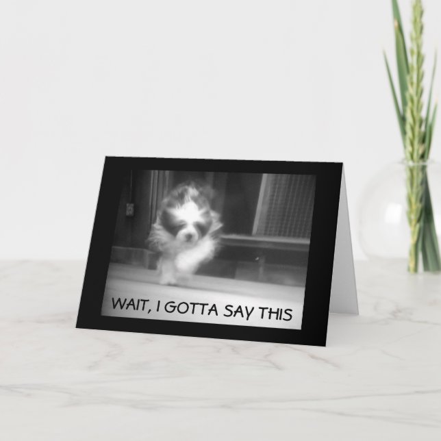 TARJETA FELIZ **13º CUMPLEAÑOS** DICE PERIODISMO DE GUAY (Anverso)